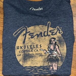 Fender by Lucky Brand Ukuleles Short Sleeve T-Shirt